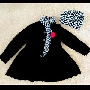 Girls coat and hat